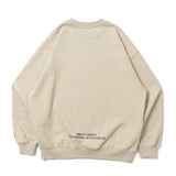 9090 OG徽標緞面Crewneck汗水(輕)