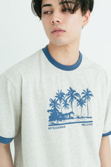 MSB palm tree print tee