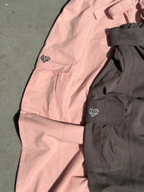WAIST RIBBON CARGO PANTS