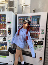 Random Heart Waffle Long Tee