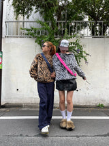 animal fur sweatshirt