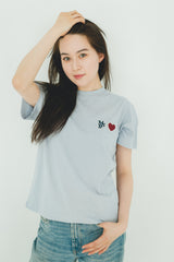 MSB 하트 패치 로고 티