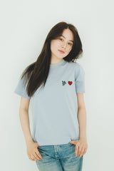 MSB 하트 패치 로고 티