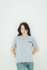 MSB 하트 패치 로고 티