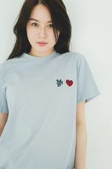 MSB 하트 패치 로고 티