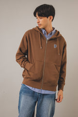 Wappen Zip Hoodie