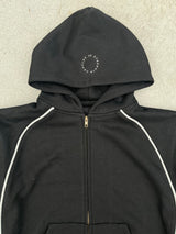 Piping Zip Hoodie