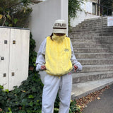 가짜 모피 조끼