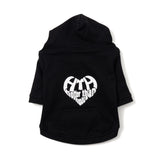 heart logo hoodie( for pets)