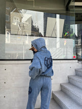 Vintage Like Heart Logo Hoodie