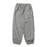 N logo side-zip nylon pants