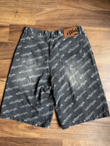 OG logo denim shorts