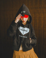 HTH × umbro zip hoodie