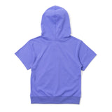 Assort Short sleeve zip hoodie
