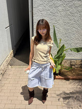 WAIST BELT LAYERED TOPS
