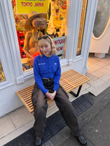 shaggy cropped cardigan