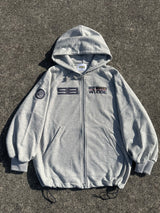 兩點拉鏈連帽衫