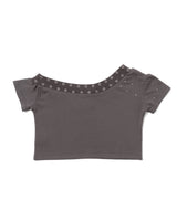 EYELET OFF-SHOULDER TOPS