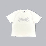 Tribal logo rhinestone tee