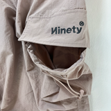 技術徽標尼龍貨物褲