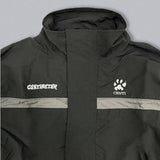 늘어선 발 나일론 재킷