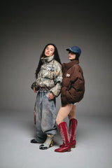 90 Logo Rich Puffer Jacket