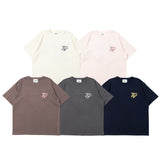 Foil pigment butterfly logo ss tee
