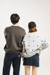 整個圖案花運動衫