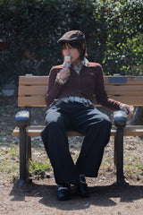 레이어드 카디건 확인 【yung】