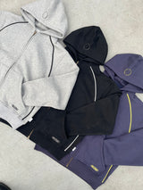 Piping Zip Hoodie