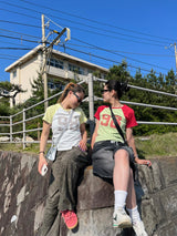 numbering raglan tee