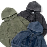 H Vintage logo zip hoodie