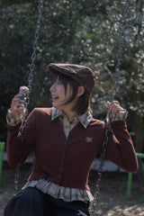 레이어드 카디건 확인 【yung】