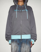 BICOLOR HEART LOGO HOODIE