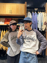 crazy pattern LS tee