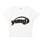 yung logo spray ss tee