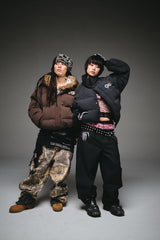 90 Logo Rich Puffer Jacket