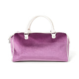 98 velours boston bag