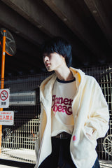 the inner peace logo zip hoodie