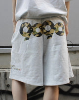 90徽標出汗半褲(迷彩)