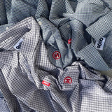 N徽標檢查長襯衫