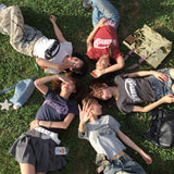 yung logo spray ss tee