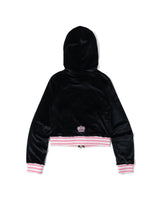 【090girl×高级拉芙】Velour Zip Hoodie