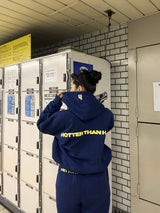 H flower logo hoodie setup