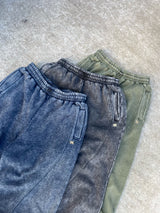 Vintage Curve switching sweat pants