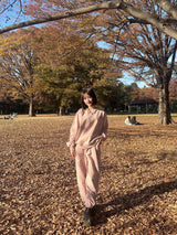 그라데이션 나비 로고 스웨트 팬츠