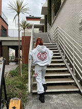 Vintage Like Heart Logo Hoodie