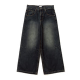 BU baggy denim pants