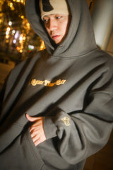 薩加拉心臟徽標連帽衫