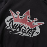 King Logo Front Zip Hoodie
